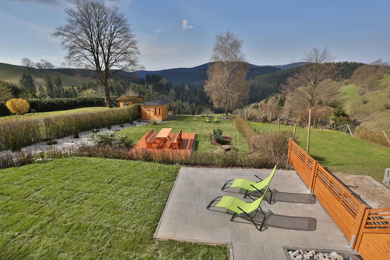 Landhaeuser Bergwiese - Ferienhaus Hoehenblick Sankt Andreasberg Dış mekan fotoğraf